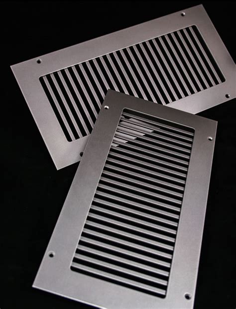 10 x 4 heavy duty floor return air grille ( white). HVACQuick - SteelCrest Pro-Vertical Custom Metal Grilles ...