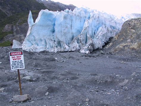 Exit Glacier Is About A 15 Minute Drive From Seward Alaska The