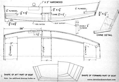 Plywood Lapstrake Boat Plans Marvella