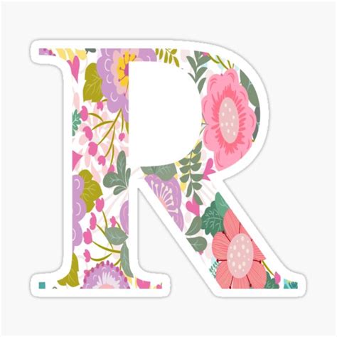 Letter R Stickers Redbubble