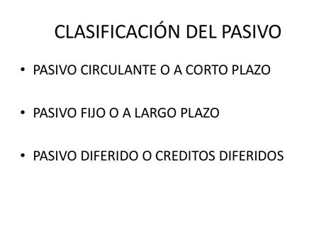 Tema 114 Concepto Y Clasificación De Activo Pasivo Y Capital