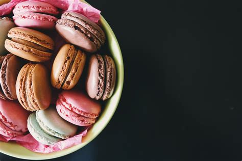 French Food Dessert And Macaroon 4k Hd Wallpaper