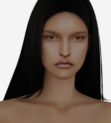 Female Skin Flo For Ts4 Terfearrence Sims 4 Cc Skin Sims 4 Afro