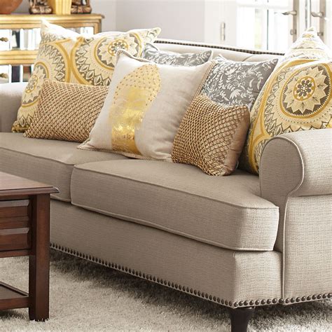 Metallic Gold Pillows Eeep Beige Sofa Living Room Yellow Living