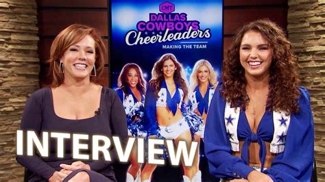 Dallas Cowboys Cheerleaders Cmt Kelli And Maddie Talk Season 14