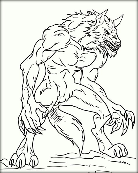 Select from 35915 printable coloring pages of cartoons, animals, nature, bible and many more. Werewolf Coloring Pages Printable at GetDrawings | Free ...