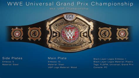 [PC] 2K20 Custom Universal Championship : WWEGames