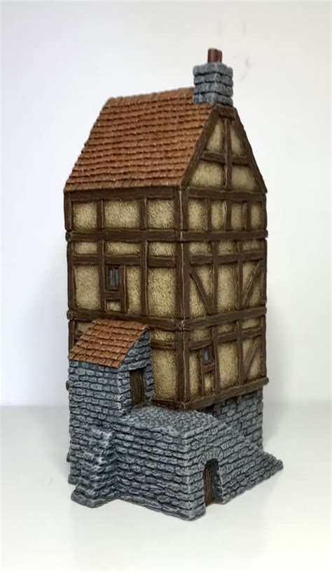 10mm Wargaming Painted Version Of Our 10mm Gatehouse From Battlescale