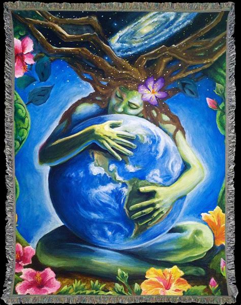 Prema Gaia ~ Shanti Herrington Mother Earth Art Earth Art Visionary Art