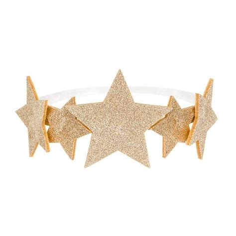Gorgeous Gilttery Gold Stars Headband Perfect For Your Little Star To
