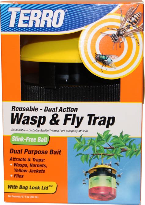 Terro Wasp And Fly Trap 67 Oz Case Of 6