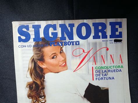 Playboy Rare Signore Vanna Magazine Mexican Edition May Kymberly