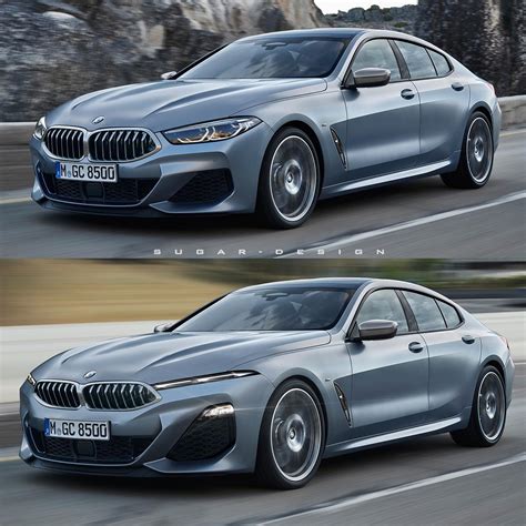 2023 Bmw 8 Series Gets Unofficial Facelift Rendering With Split Headlights