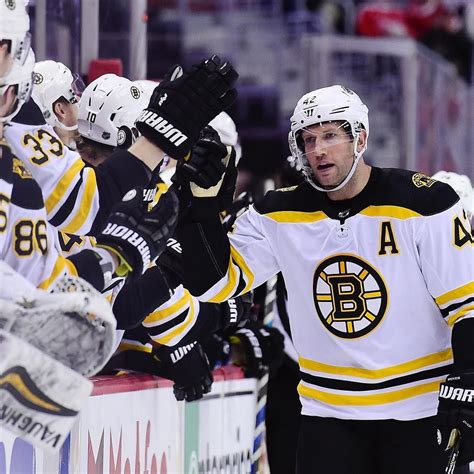 David Backes Boston Bruins Star Of The Week Sports Pictures