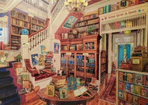Ravensburger Aimee Stewart The Fantasy Bookshop 1000 Pc Puzzle New