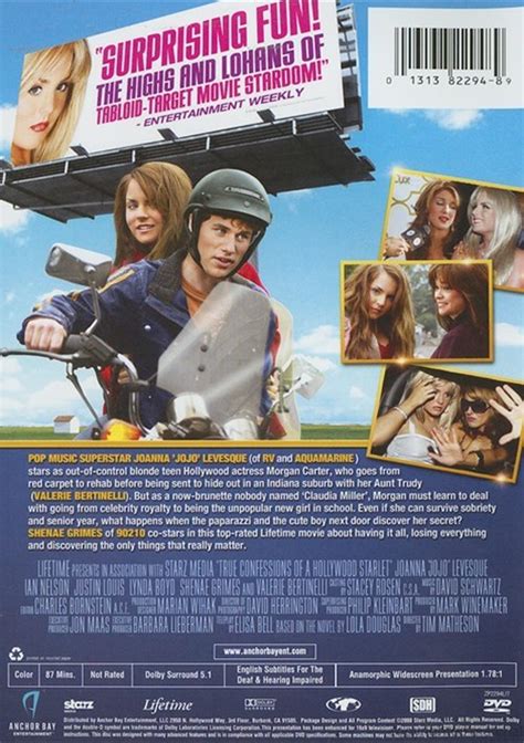 True Confessions Of A Hollywood Starlet Dvd 2008 Dvd Empire