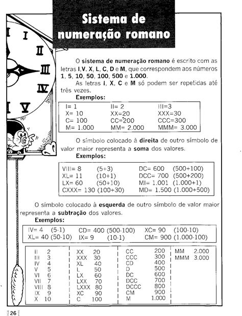20 Atividades Com Números Romanos Para Imprimir Online Cursos Gratuitos