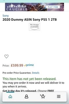 $399 at walmart check stock walmart also offers the ps5 digital edition with. Likely PS5 dummy test listing on Amazon reveals ...