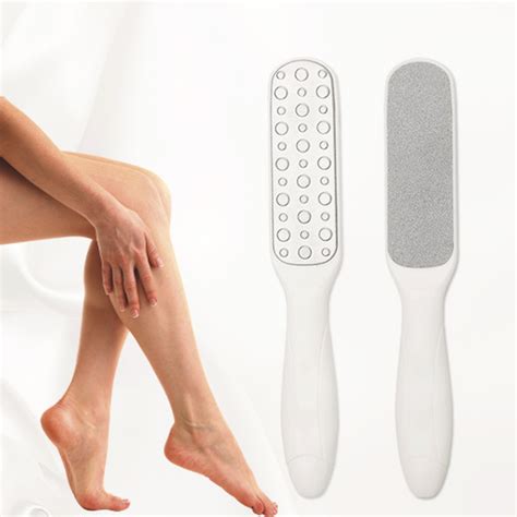 1pc Stainless Steel Foot Rasp Double Side Care Tool Dead Skin Callus Remover Pedicure File Feet