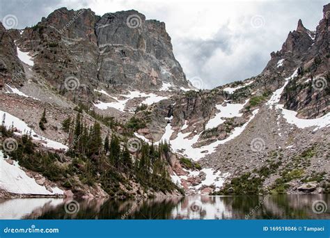 Emerald Lake In Rocky Mountain National Park Stock Photo Image Of