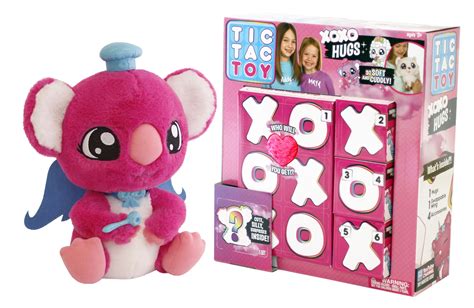 Tic Tac Toy Xoxo Hugs Plush Pink
