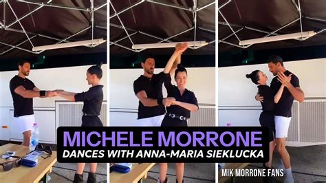 Michele Morrone Dancing With Anna Maria Sieklucka Behind The Scenes