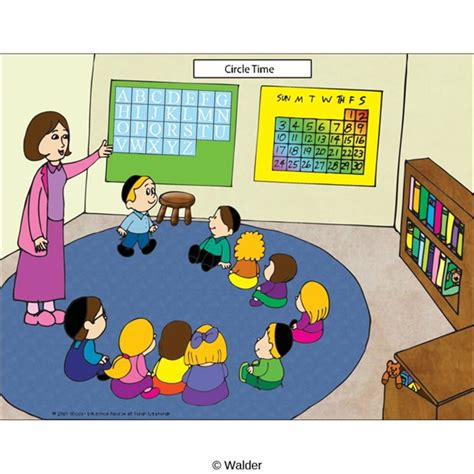 Classroom Scene Circle Time Walder Education