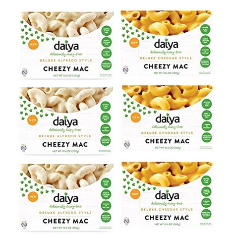 Daiya Cheezy Mac Variety Pack Cheddar Alfredo Dairy Free Gluten