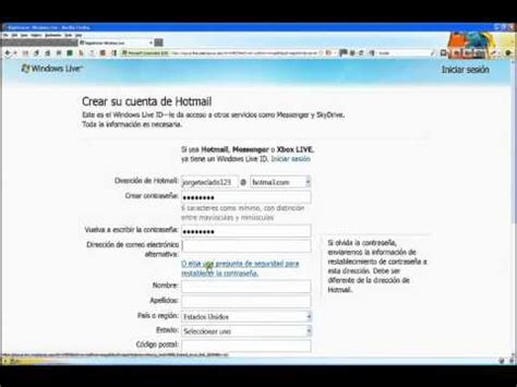We're still committed to building the best free email and calendar. Cómo Crear Correo Electronico de Hotmail - YouTube