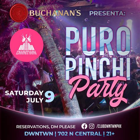 Puro Pinchi Party — The Grand Dwntwn Bar Arizonas Still 1 Latin
