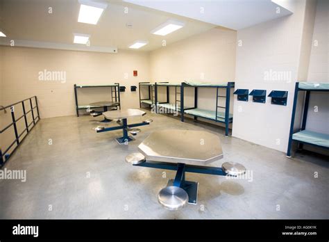 Newly constructed cell pod at county jail Saline County Sheriff s
