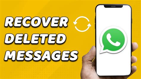 How To Recover Deleted Messages On Whatsapp Easy Youtube