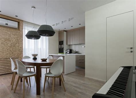 A Lesson In Delineating Space Without Walls Modern Apartment In