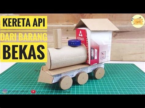 Tutup botol air minum 6 buah 3. How to Make a Train From Paper | Cara Membuat Kereta Api ...