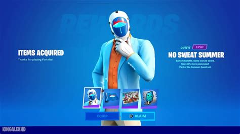 How To Get No Sweat Summer Skin Bundle Now Free In Fortnite Youtube