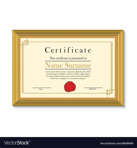 Certificate Frame Template Free Download Immagine Gratis Su Pixabay