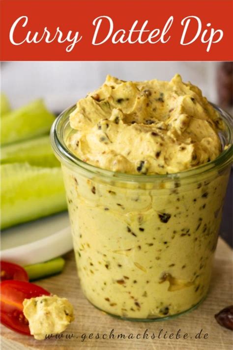 Curry Dattel Dip Fertig in 5 Minuten Geschmacksliebe