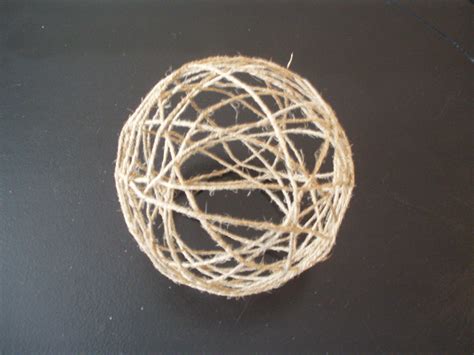 Make Your Own Decorative Twine Balls For Wedding Or Home Decor With