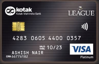 Check spelling or type a new query. Kotak League Platinum Credit Card - Review, Details, Offers, Benefits, Fees, How To Apply ...