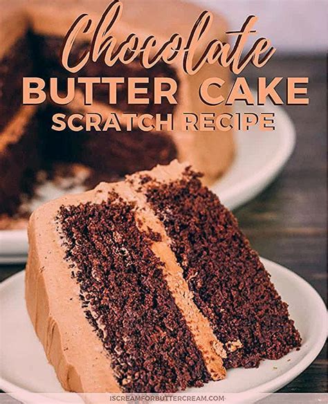 1 cup unsalted butter , softened. Chocolate Butter Cake in 2020 | Chocolate butter cake ...