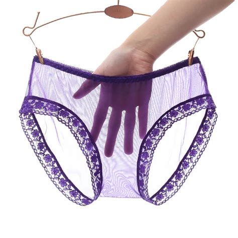 Sexy Panties Women Underwear Super Transparent Seamless Thong Woman G String Lace Underwear