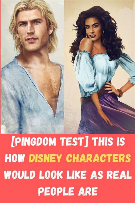 [pingdom Test] This Is How Disney Characters Would Look Like As Real People Are Real Life