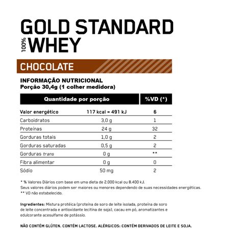 100% Whey Gold Standard (2270g) Optimun Nutrition no Mundo dos Suplementos