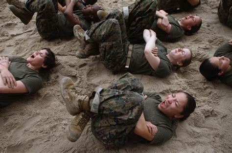 Tough Women In Uniform Marine Boot Camp