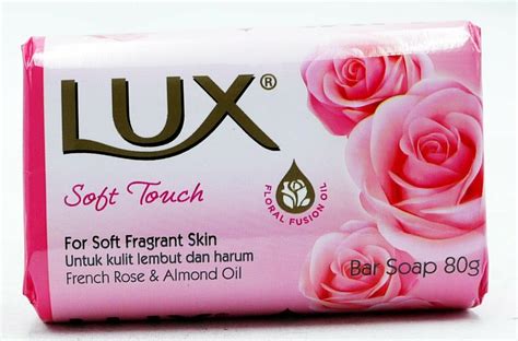 4x Lux Soft Touch Soap With French Rose And Almond Oil 80g Bars Ebay