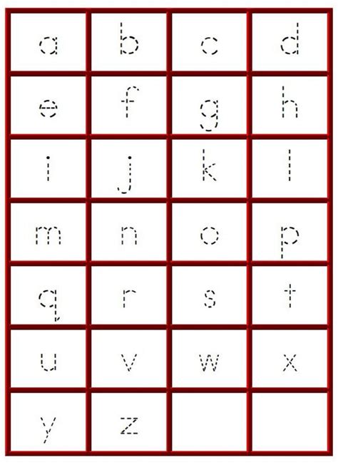 Free Traceable Alphabet K5 Worksheets Abc Tracing Wor