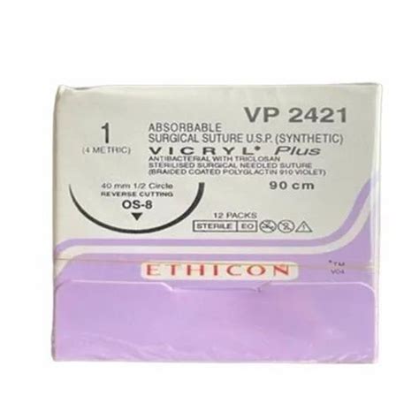 Vicryl Violet Absorbable Surgical Suture For Clinical Packaging Type
