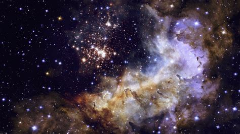 Wallpaper Galaxy, Universe, Westerlund 2, Gas Cloud, Nebula, Stars - Wallpx