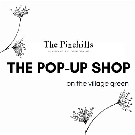 Pop Up Shop On The Village Green The Pinehills