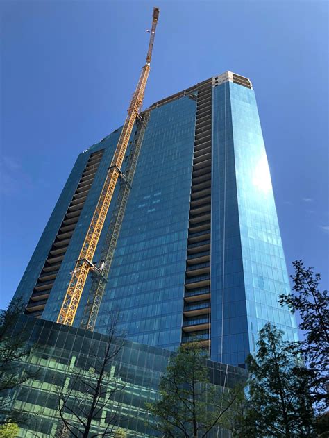 Downtown Dallas Tallest Skyscraper Construction Project Hits A High